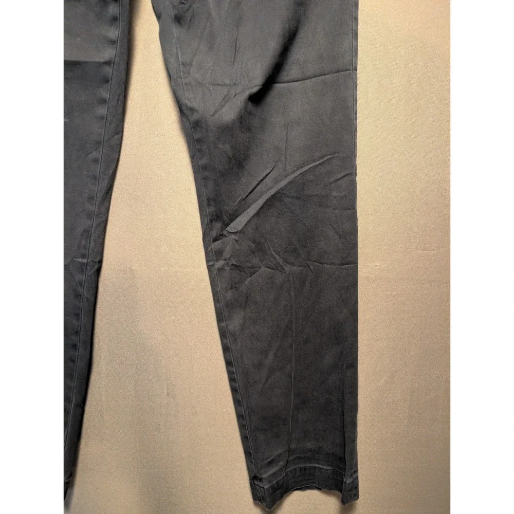 Banana Republic Aiden Chino Pants Mens 32x32 Black Casual Tailoring Performance